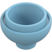 LEGO Medium Azure Brick 2 x 2 Round Dome Inverted (15395)