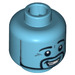 LEGO Medium Azure Genie Head (Safety Stud) (3626 / 99271)