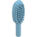 LEGO Medium Azure Hairbrush with Short Handle (10mm) (3852)