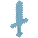 LEGO Medium Azure Minecraft Sword (18787)