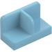 LEGO Medium Azure Panel 1 x 2 x 1 with Thin Central Divider and Rounded Corners (18971 / 93095)