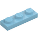 LEGO Medium Azure Plate 1 x 3 (3623)