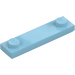 LEGO Medium Azure Plate 1 x 4 with Two Studs with Groove (41740)