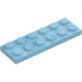 LEGO Medium asurblå Plate 2 x 6 (3795)