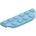 LEGO Medium Azure Plate 2 x 6 with Rounded Corners (18980)