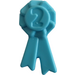 LEGO Medium Azure Rosette Ribbon No. 2 (92355)