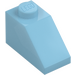 LEGO Medium Azure Slope 1 x 2 (45°) (3040)