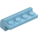 LEGO Medium asurblå Skråning 2 x 4 x 1.3 Buet (6081)