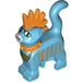 LEGO Medium Azure Standing Cat with Mohawk and Sunglasses (79574)