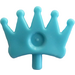 LEGO Medium Azure Tiara with 5 Points and Indentation  (93080)