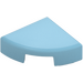 LEGO Medium Azure Tile 1 x 1 Quarter Circle (25269)