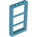 LEGO Mittleres Azure Fenster 1 x 4 x 6 Rahmen mit Drei Panes (46523 / 57894)