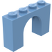 LEGO Medium Blauw Boog 1 x 4 x 2 (6182)