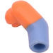 LEGO Mittelblau Arm (Links) mit Orange Upper Sleeve (3819)