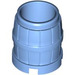 LEGO Medium Blue Barrel 2 x 2 x 1.7 (2489 / 26170)
