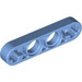 LEGO Medium blauw Balk 4 x 0.5 Dun met As Gaten (32449 / 63782)