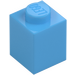 LEGO Mittelblau Stein 1 x 1 (3005 / 30071)