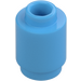 LEGO Bleu Moyen Brique 1 x 1 Rond avec tenon ouvert (3062 / 35390)