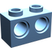 LEGO Bleu moyen Brique 1 x 2 avec 2 des trous (32000)