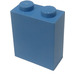 LEGO Medium blauw Steen 1 x 2 x 2 met binnenas houder (3245)