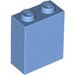 LEGO Medium blauw Steen 1 x 2 x 2 met Stud houder aan de binnenzijde (3245)