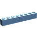 LEGO Medium Blue Brick 1 x 8 (3008)