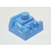 LEGO Bleu moyen Brique 2 x 2 avec Driver et Neck Stud (41850)
