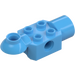 LEGO Medium Blue Brick 2 x 2 with Horizontal Rotation Joint and Socket (47452)