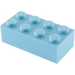 LEGO Medium blauw Steen 2 x 4 (3001 / 72841)