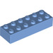 LEGO Mittelblau Backstein 2 x 6 (2456 / 44237)