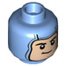 LEGO Medium Blue Buzz Lightyear Minifigure Head (Recessed Solid Stud) (77946 / 93371)