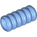 LEGO Medium Blue Corrugated Hose 1.6 cm (2 Studs) (55099 / 57713)