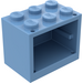 LEGO Medium blauw Kast 2 x 3 x 2 met volle noppen (4532)