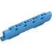 레고 미디엄 블루 구부러진 패널 11 x 3 ~와 함께 10 핀 구멍 (11954)