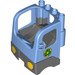 LEGO Medium Blue Duplo Truck Cab with Recycling Logo (48124 / 51819)