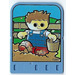 LEGO Mittelblau Explore Story Baumeister Karte Farmyard Fun mit boy mit water Eimer Muster (43983)