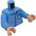 LEGO Medium blauw Jerry Seinfeld Minifiguur Torso (973 / 76382)