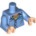 LEGO Medium blauw Jock Torso (973 / 76382)