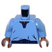 LEGO Medium Blue Lando Calrissian Torso (973 / 73403)