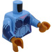 LEGO Medium Blue Minifig Torso Harpy (973 / 76382)