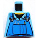 LEGO Azul medio Minifigura Torso sin brazos con Decoración (973)