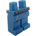 LEGO Azul medio Minifigura Piernas con Safety Pins y Studded Correa (11677 / 95029)