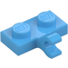 LEGO Mittelblau Platte 1 x 2 mit Horizontaler Clip (11476 / 65458)