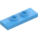 LEGO Medium blauw Plaat 1 x 3 met 2 Noppen (34103)