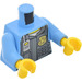LEGO Medium blauw Politie Torso met Bullet-Proof Vest (76382 / 88585)
