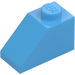 LEGO Medium Blue Slope 1 x 2 (45°) (3040)