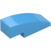레고 미디엄 블루 경사 1 x 3 구부러진 (50950)