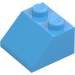 LEGO Medium Blue Slope 2 x 2 (45°) (3039 / 6227)