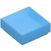 LEGO Medium Blue Tile 1 x 1 with Groove (3070)