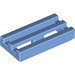 LEGO Medium Blue Tile 1 x 2 Grille (with Bottom Groove) (2412 / 30244)
